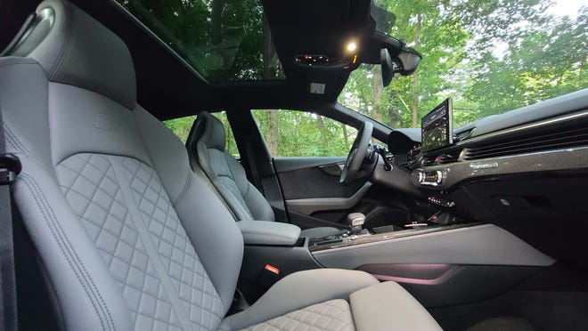 The 2020 Audi S5 Sportback offers a sunroof and a comfortable interior. It'll cost you, though, about $70,000.