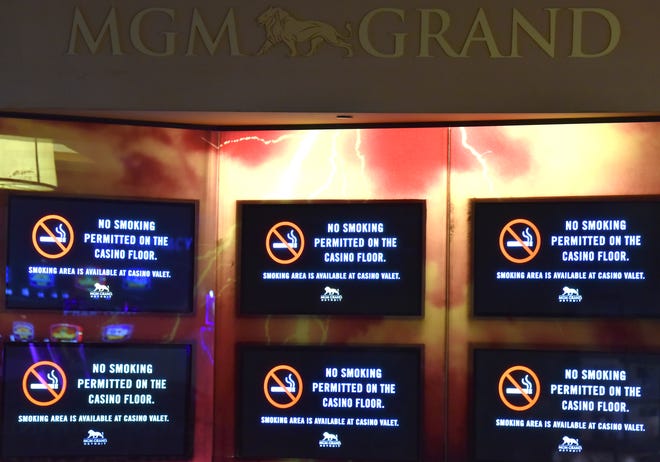Smoking will not be permitted inside the casino during COVID restrictions.