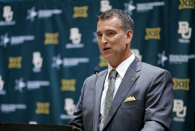 "We are disappointed to postpone another game,"  Baylor athletic director Mack Rhoades says.