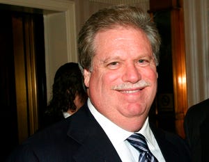 In this Feb. 27, 2008, file photo, Elliott Broidy poses for a photo at an event in New York.