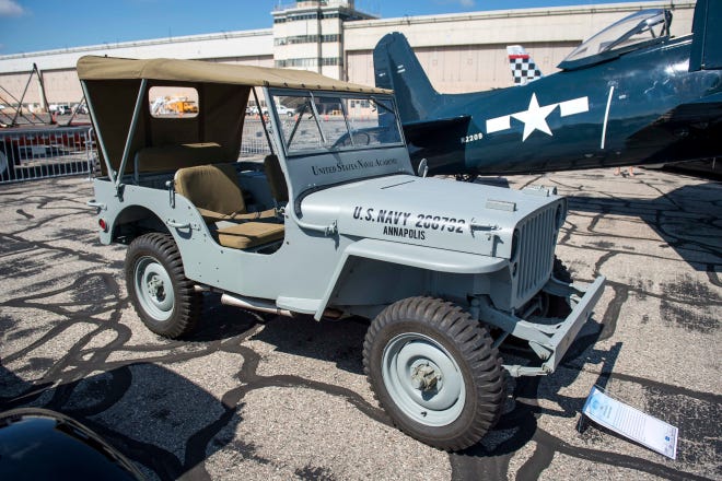 A 1945 Ford Jeep GPW