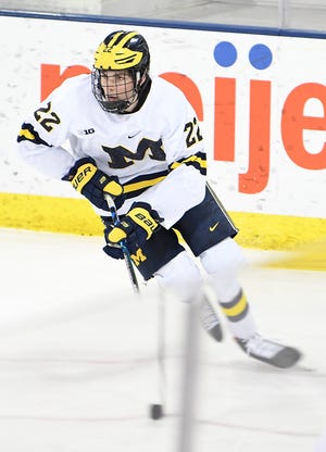 Michigan defenseman Owen Power was selected first overall by the Buffalo Sabres.
