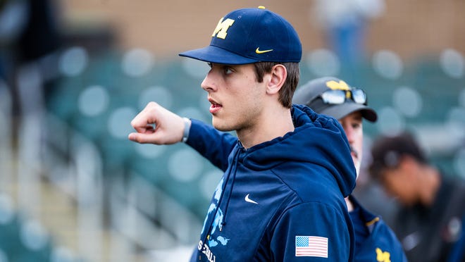 Michigan lefty Steve Hajjar was drafted by the Minnesota Twins on Monday.