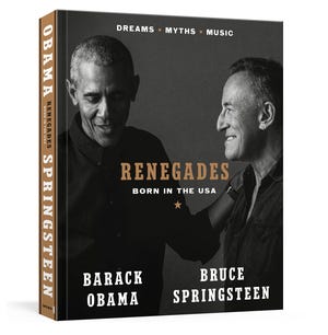 "Renegades: Born in the USA" by former President Barack Obama and musician Bruce Springsteen.