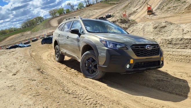 The 2022 Subaru Outback Wilderness takes on the Holly Oaks ORV park.
