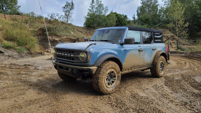 2021 Ford Bronco Detroit 4fest muddy
