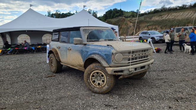 2021 Ford Bronco Detroit 4fest muddy