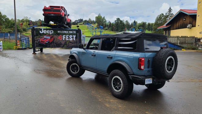 2021 Ford Bronco Detroit 4fest in Jeep country