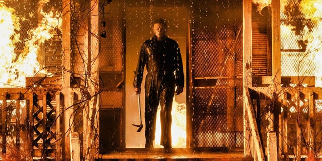 Nick Castle plays Michael Myers in "Halloween Kills."