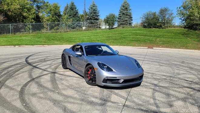 The 2021 Porsche Cayman GTS sports high-revving, 8,000 RPM flat-6. Cayman sales declined after the model line nixed the flat-6 in its base models at the end of last decade.