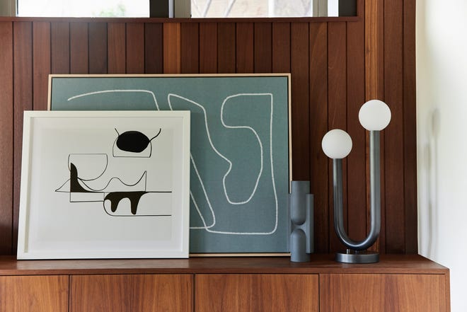 A playful table lamp adds a touch of the unexpected wherever it lands.