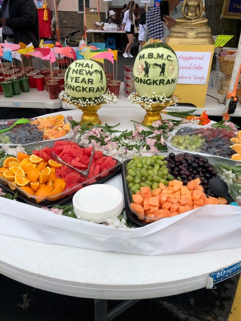 The season kickoff for the Thai Market was May 1 with a Thai New Year celebration.