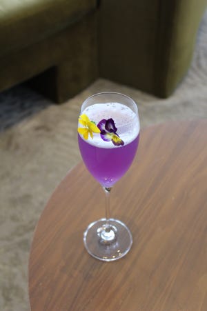 The Birmingham Bubble is on the new cocktail menu at the Geode Bar and Lounge inside the Daxton Hotel.