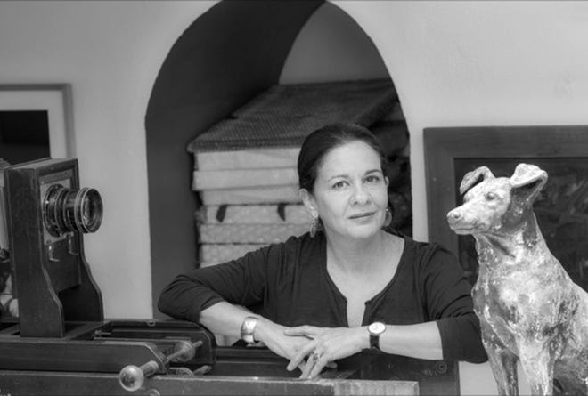 Cristina Kahlo, Frida's grandniece, is an artist, writer and curator herself. She lives in Mexico City. She'll be at the MSU Broad Art Museum on Thursday for a talk, "Family Photos," to discuss themes in "Kahlo Without Borders," including family archives, photography, and her own work