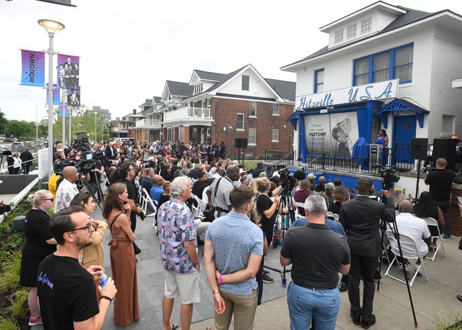 The Motown Museum celebrates the completion of two of three phases of an ambitious expansion plan, including a new square in front of the museum.